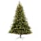 8ft. Pre-Lit Colorado Mountain Fir Natural Look Artificial Christmas Tree, White LED Lights